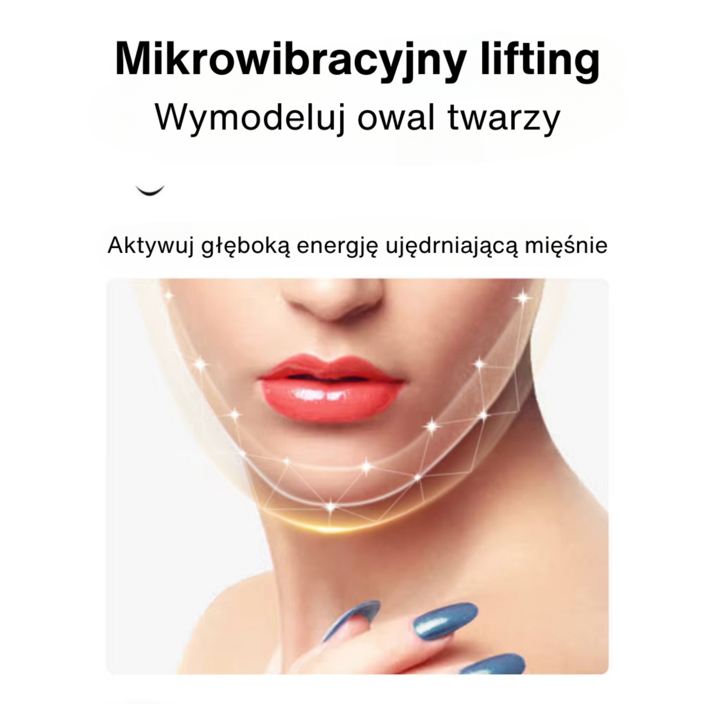 ANLAN™ Wielofunkcyjny Masażer Ultrasoniczny Na Podwojny Podbródek