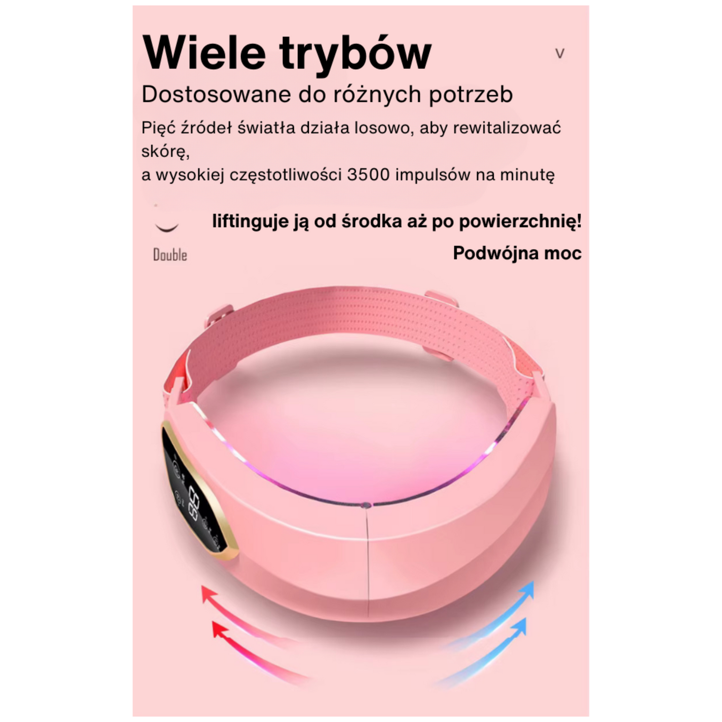 ANLAN™ Wielofunkcyjny Masażer Ultrasoniczny Na Podwojny Podbródek