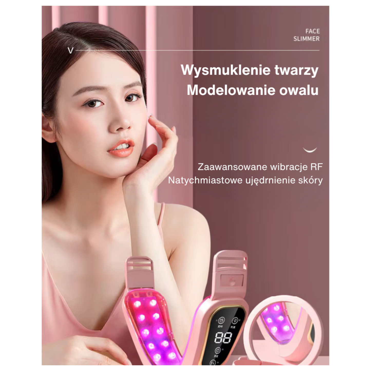 ANLAN™ Wielofunkcyjny Masażer Ultrasoniczny Na Podwojny Podbródek